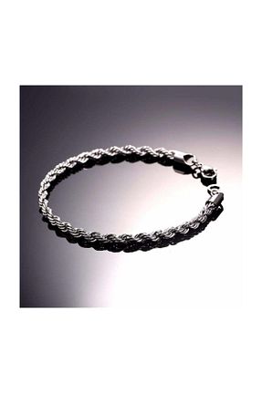 دستبند استیل (فولاد) طوسی زنانه استیل (فولاد) stainless steel - کد 921768522