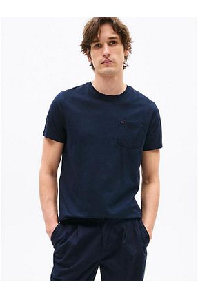تیشرت سرمه ای مردانه رگولار Tommy Hilfiger - کد 921770183