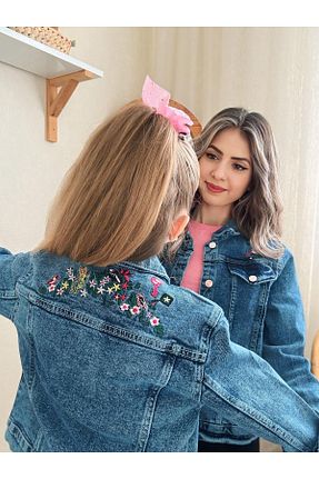 کت آبی زنانه رگولار Genel Markalar - کد 715798492