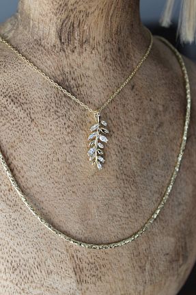 گردنبند استیل ( فولاد ) طلائی استیل (فولاد) Nenya - کد 921815864