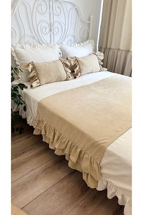 روتختی دونفره بژ پنبه ای SEPETLESENE ONLİNE STORE - کد 896891962
