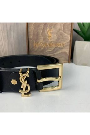 کمربند مشکی زنانه چرم مصنوعی Genel Markalar - کد 921814627