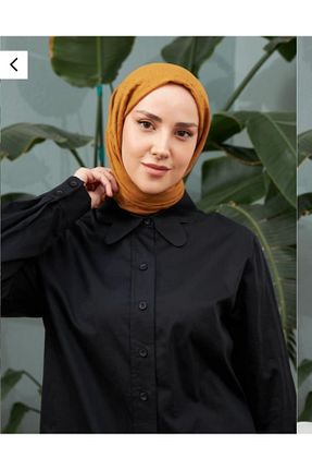 شال زرد زنانه پنبه ای Butik - کد 921825440