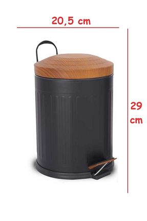 کیسه زباله مشکی فلزی Zengin Çarşım - کد 838767396