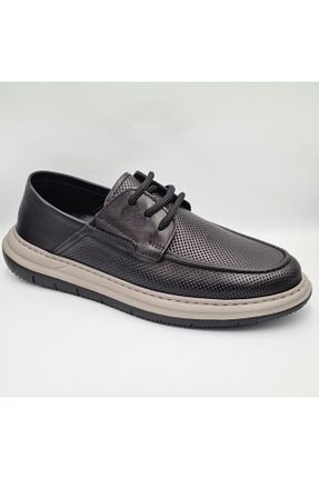 کفش کژوال مشکی مردانه چرم خالص Greyder - کد 921826712