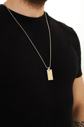 گردنبند استیل ( فولاد ) مردانه استیل ضد زنگ Fjellor - کد 905489612