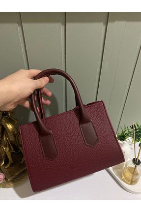 کیف دستی زرشکی زنانه LOTUSBAG - کد 921828363