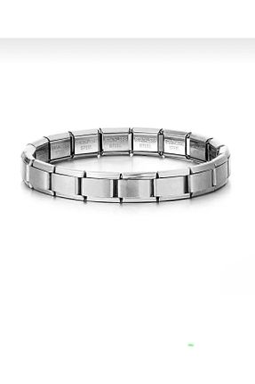 دستبند استیل (فولاد) متالیک زنانه استیل ضد زنگ CAPRI FORCE - کد 921760278