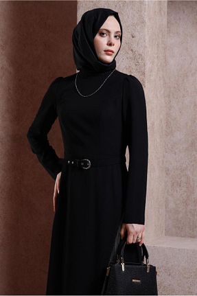 لباس حجاب مشکی زنانه رگولار Alvina - کد 817771940