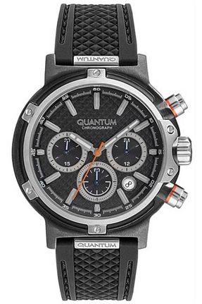 ساعت مچی مشکی مردانه 46-50 میلی متر Quantum - کد 165683008