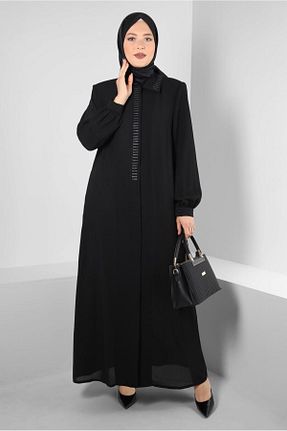 کلاه و ابایا مشکی زنانه پلی استر Alvina - کد 799159603
