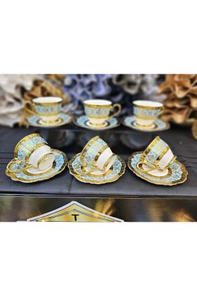فنجان قهوه سفید 6 نفره TURAB - کد 921870587
