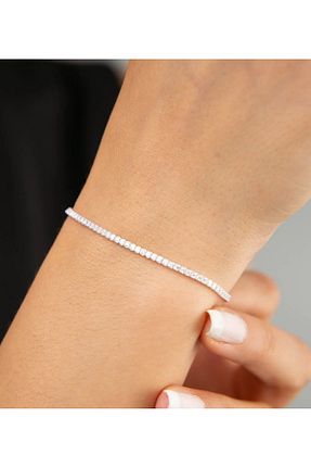 دستبند نقره زنانه 925 عیار carrot silver - کد 921881833