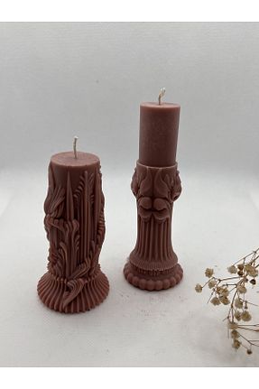 شمع قهوه ای Mistik Verda Desing - کد 921883548