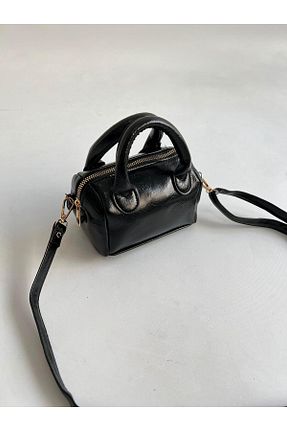 کیف دوشی مشکی زنانه چرم مصنوعی Mia Collection - کد 921886769
