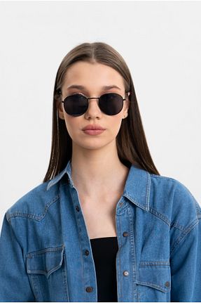 عینک آفتابی مشکی زنانه 52 BAPPİR - کد 897990664