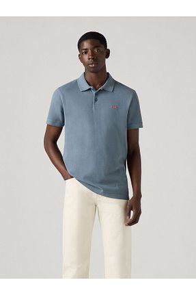 تیشرت آبی مردانه رگولار Levi
