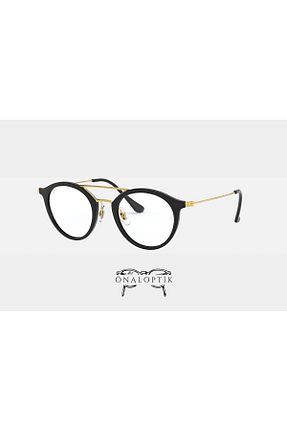 عینک محافظ نور آبی مشکی زنانه 49 Ray-Ban - کد 921967303