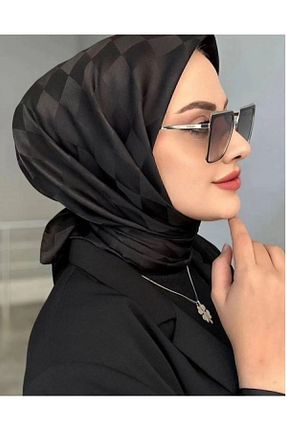 روسری مشکی 90 x 90 ALLURİNG - کد 921969538