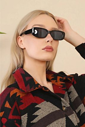 عینک آفتابی مشکی زنانه UV400 BAPPİR - کد 656091789