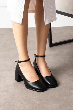 کفش پاشنه بلند کلاسیک مشکی زنانه چرم لاکی ShoeTek - کد 921994514