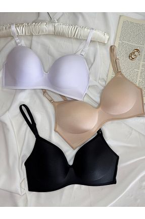 سوتین سفید زنانه مخلوط پلی استر ROZENİN LINGERIE - کد 922090199