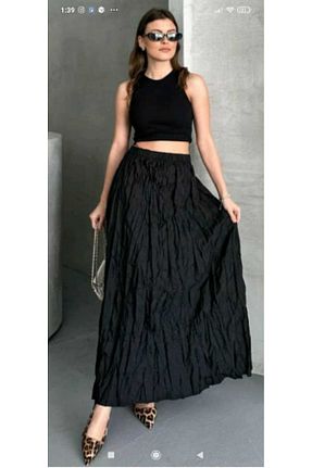 دامن مشکی زنانه بافتنی MODA - کد 921999261