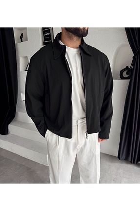 کت مشکی مردانه اورسایز MerStore - کد 904977152