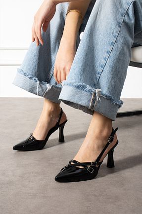 کفش مجلسی مشکی زنانه پاشنه نازک BirEylül Shoes - کد 922009359