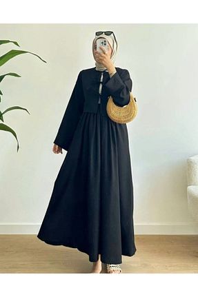 ست بالاتنه و پائین تنه مشکی زنانه بافتنی ENDAMIM - کد 921937138