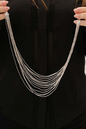 گردنبند نقره زنانه 925 عیار Söğütlü Silver - کد 922016991