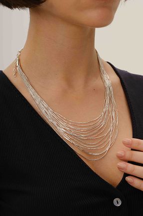 گردنبند نقره زنانه 925 عیار Söğütlü Silver - کد 922016991