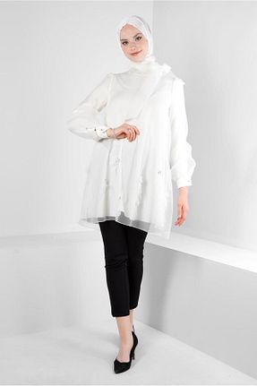 شلوار پارچه ای مشکی زنانه بلند Alvina - کد 805630792