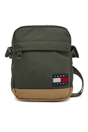 کیف دستی سبز مردانه سایز متوسط Tommy Hilfiger - کد 900335294