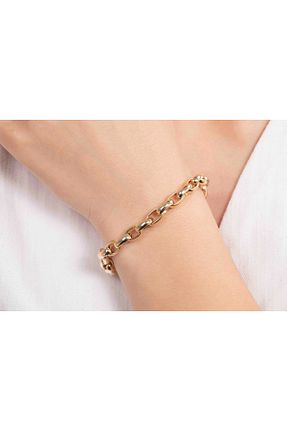 دستبند طلا طلائی زنانه 14 عیار gebzetakı - کد 922675162