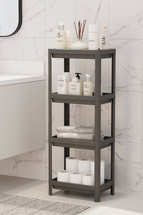 نظم دهنده حمام مشکی پلاستیک Omaş Household Product - کد 242501233