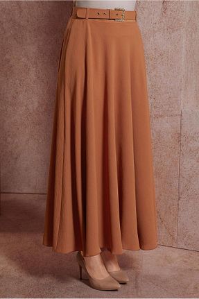 دامن حجاب نارنجی زنانه رگولار Alvina - کد 828584738