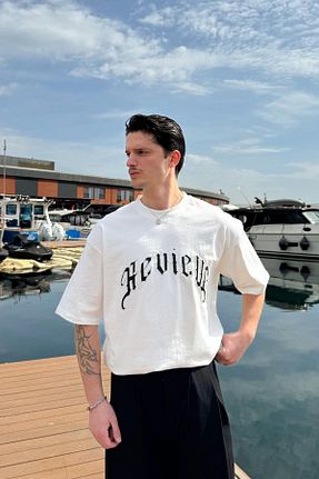 تیشرت نباتی مردانه اورسایز Flaw Wear - کد 922024745