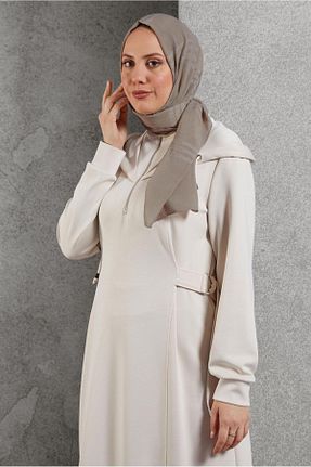 شال قهوه ای زنانه پلی استر Alvina - کد 895984415