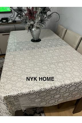 رومیزی بژ نایلون NYK HOME - کد 330675320