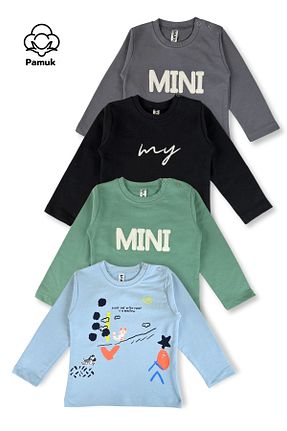 سوئیشرت رنگی بچه گانه چاپی MK Mukko Kids - کد 922695466