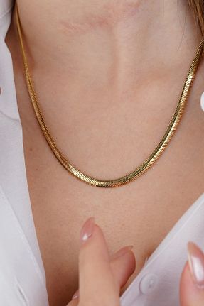 گردنبند طلا طلائی زنانه 14 عیار Arpaş - کد 812470203