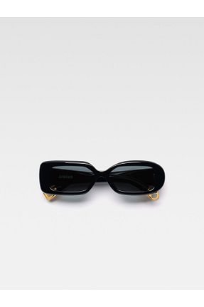عینک آفتابی مشکی زنانه UV400 JACQUEMUS - کد 922075757
