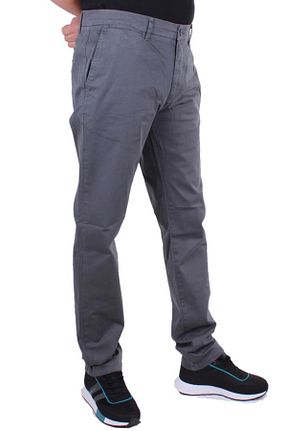 شلوار طوسی مردانه پنبه - الاستین Twister Jeans - کد 918240600