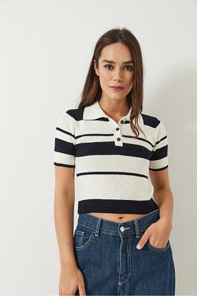 تیشرت سفید زنانه Straight Bianco Lucci - کد 922127449