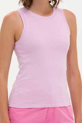 تیشرت صورتی زنانه اسلیم فیت U.S. Polo Assn. - کد 922093801