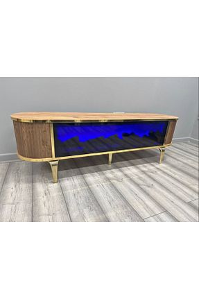 میز و پایه تلویزیون قهوه ای Suntalam SEDAŞ LIVING UNITS - کد 922789054