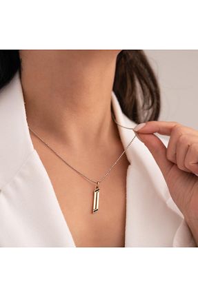 گردنبند طلا طلائی زنانه 14 عیار hakan mücevherat - کد 922786452