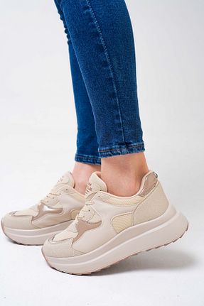 کفش اسنیکر نباتی زنانه بند دار steeppolo steeppolo - کد 922137491