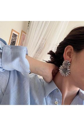 گوشواره جواهر رنگی Alice İsstanbul - کد 922143327